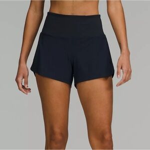 Lululemon Speed Up High-Rise Lined Short 4” in True Navy
